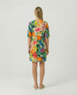 Artist Floral Yoke Dress