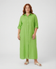 Empire Shirt Dress - Lime