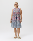 Sleeveless Drawstring Dress - Multi