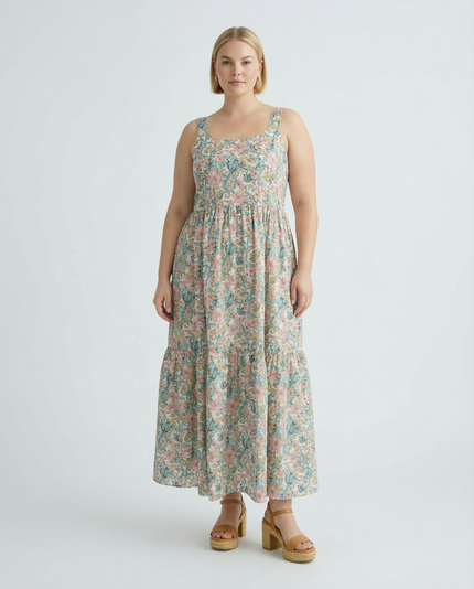 Sundress with Pockets - Pastel