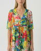 Artist Floral Yoke Dress