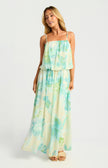 Rosabelle Dress - Green/Blue