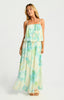 Rosabelle Dress - Green/Blue