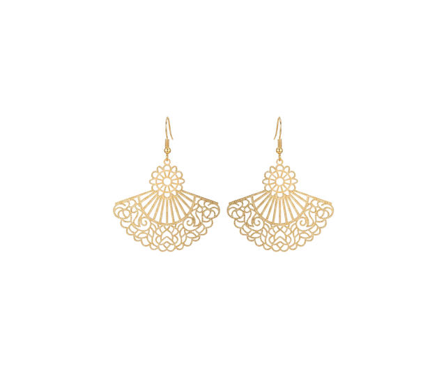 Fancy Fan Earrings