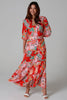 Paisley Fleur Dress with Belt