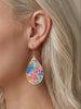 Fleur Teardrop Earrings
