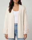 Flora Open Cardi - Cream