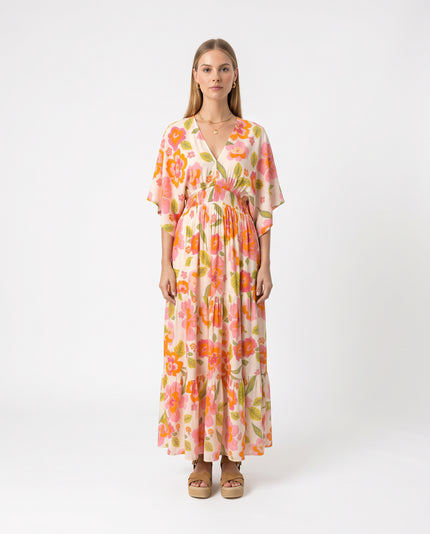 Floral Empire Maxi Dress