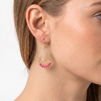 Fuchsia Fiesta Earrings