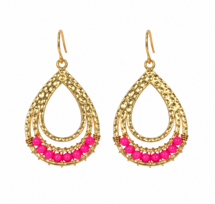 Fuchsia Fiesta Earrings