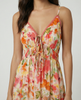 Goldie Tie Front Maxi Dress