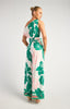 Abstract Leaf Jumpsuit