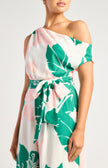 Abstract Leaf Jumpsuit