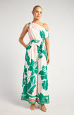 Abstract Leaf Jumpsuit