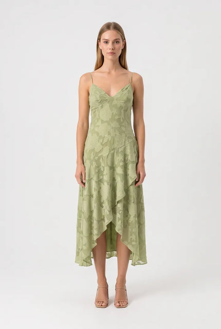 The Willow Dress - Sage