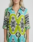 Ikat Shirt Dress