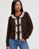Lacewood Tie Front Cardi
