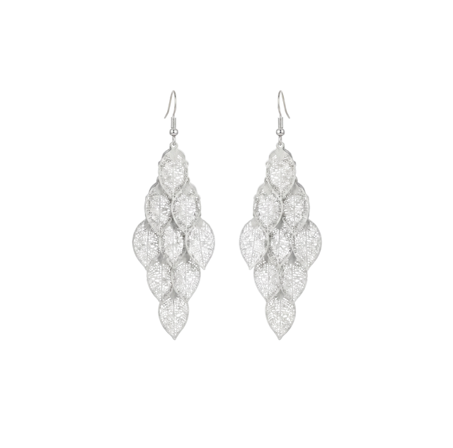 Layers of Leaves - Silver