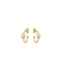 Knot Stud Hoops