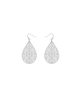 Moroccan Teardrop - Silver
