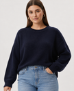 Navy Shores Knit