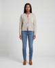 Oatmeal Tie Front Cardi
