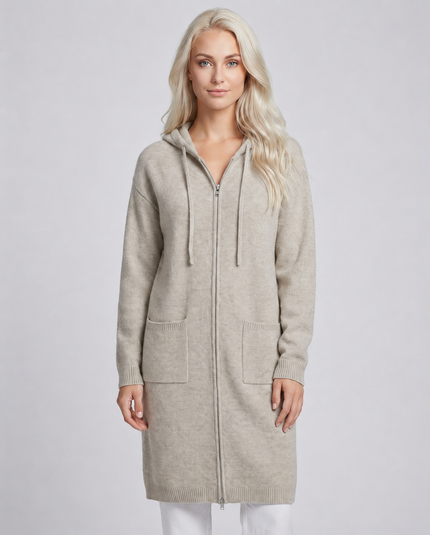 Oceangrove Longline Zip Cardi