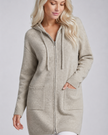 Oceangrove Longline Zip Cardi