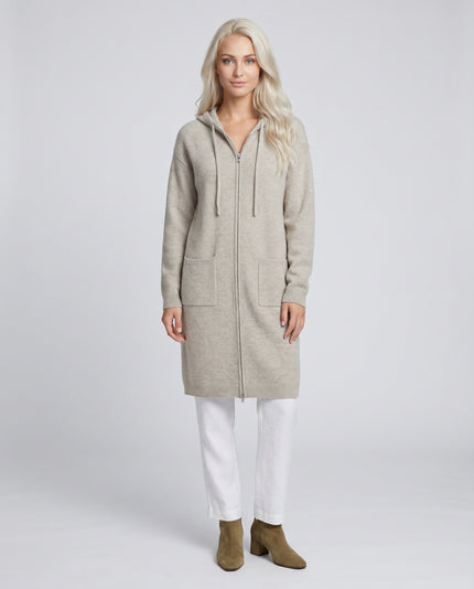 Oceangrove Longline Zip Cardi
