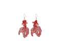 Odd Fish Earrings - Red