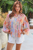 Old Floral Blouse