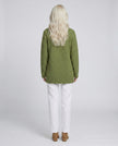 Olive Moss button Up Cardi