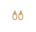 Oval Stud Earrings