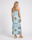 Palm Pavilion Slip Dress