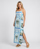 Palm Pavilion Slip Dress