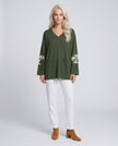 Palmgreen Long Sleeve Top