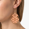 Peach Blossom Earrings