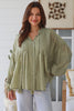 Pintuck blouse