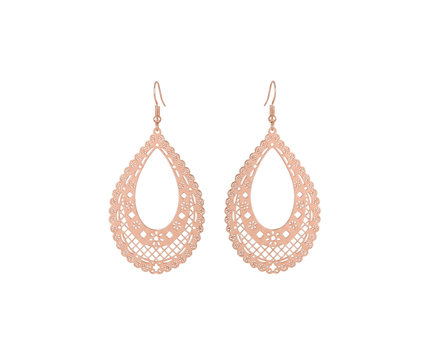 Rose Gold Teardrop