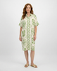 Italian Tile Dress - Green