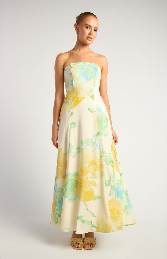 Sunlit Garden Maxi Dress