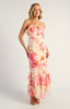 Camellia Ruffle Maxi - Pink