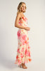 Camellia Ruffle Maxi - Pink