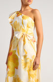 Daybreak One Shoulder Floral Maxi
