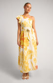 Daybreak One Shoulder Floral Maxi