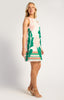 Abstract Leaf Shift Dress