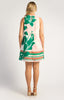 Abstract Leaf Shift Dress