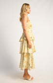 Florentina Tiered Midi – Butter
