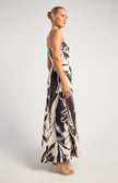 Floral Strapless Maxi