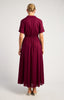 Modern Waisted Shirtdress - Mulberry